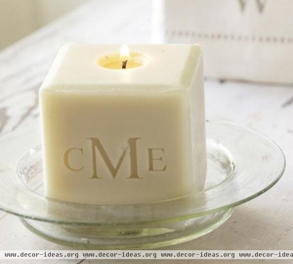 contemporary candles and candle holders by Pottery Barn