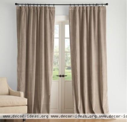 contemporary curtains by Pottery Barn