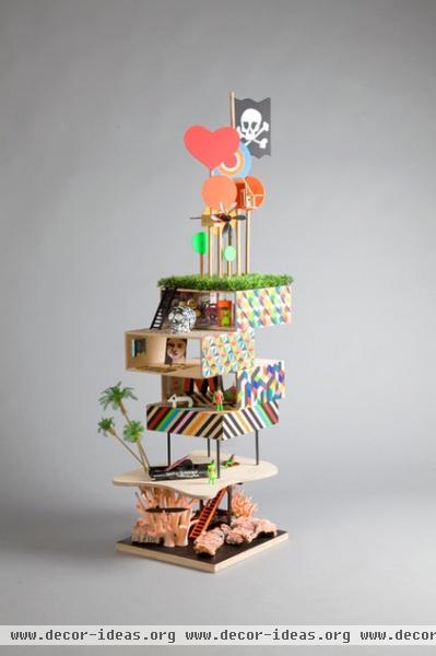 Morag Myerscough & Luke Morgan dollhouse