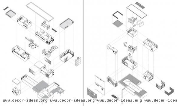 modern rendering by Princeton Architectural Press