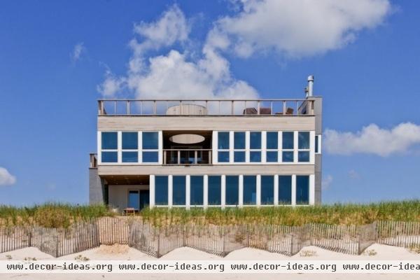 beach style exterior by Resolution: 4 Architecture