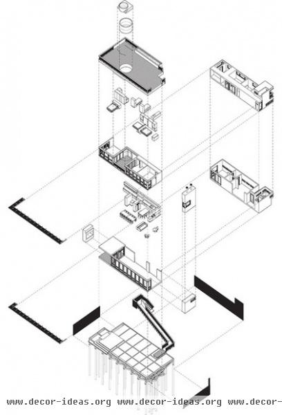 modern rendering by Princeton Architectural Press