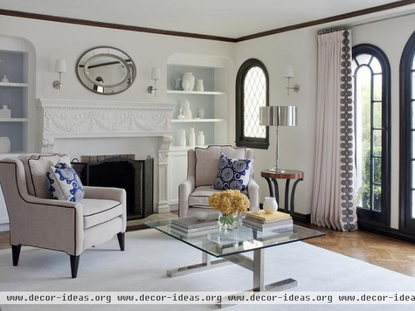 traditional living room by Ken Gutmaker Architectural Photography