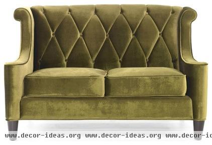 contemporary love seats by Overstock