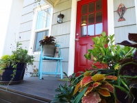 DIY Painting Project: A Colorful Front Door