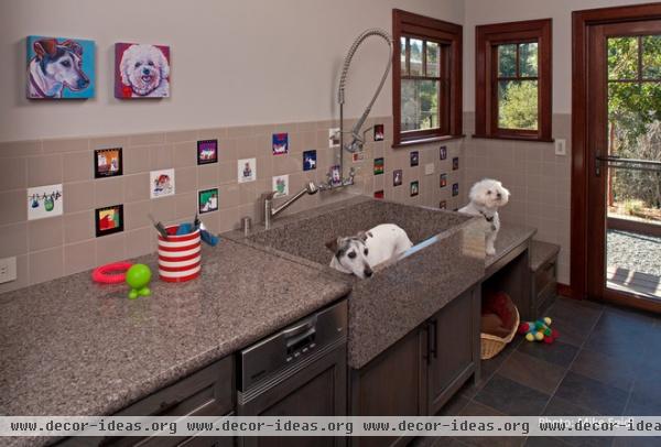 contemporary laundry room by Designs Dell'Ario Interiors