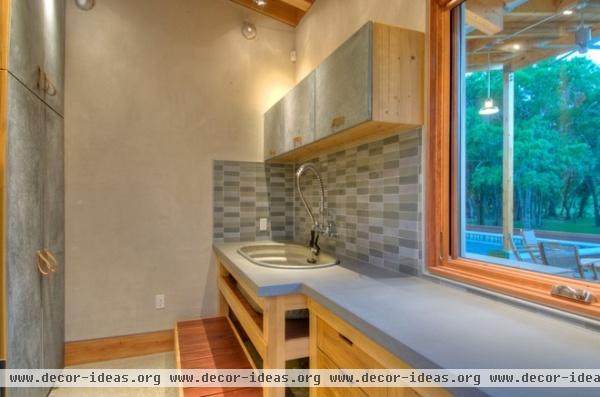 modern laundry room by josh wynne construction