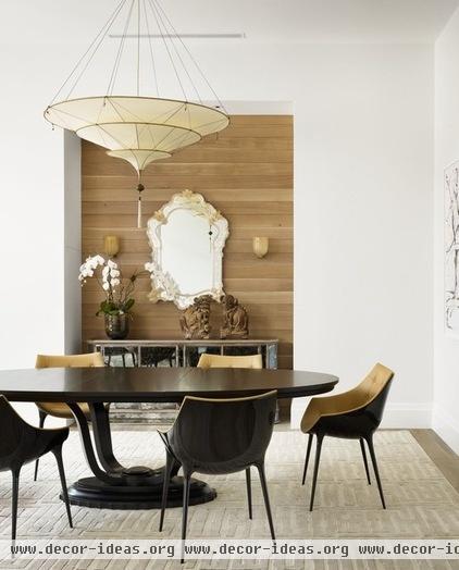 modern dining room by Risinger Homes