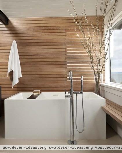 modern bathroom by NB Design Group, Inc