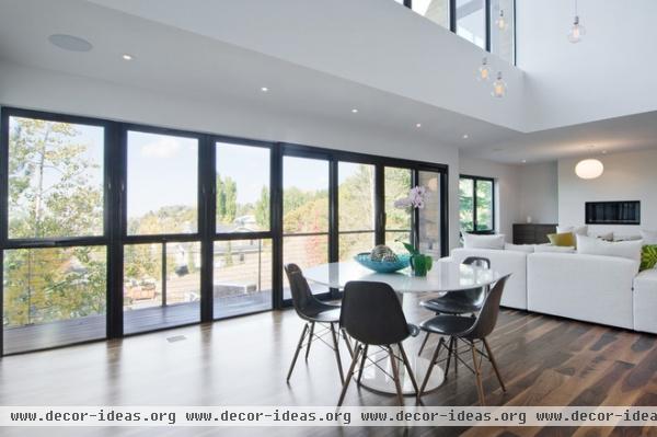 modern dining room by Lucy Call