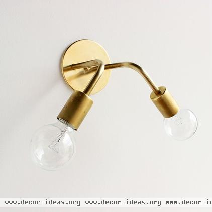 contemporary wall sconces by Onefortythree