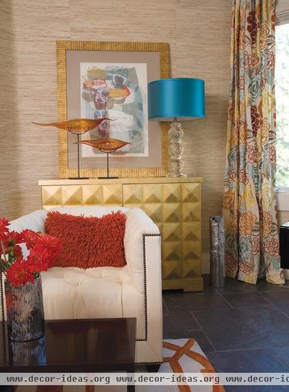 traditional living room by Andrea Schumacher Interiors