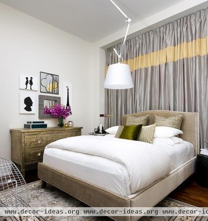 eclectic bedroom by Toronto Interior Design Group | Yanic Simard