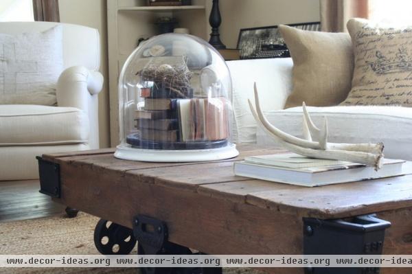 industrial living room by The Old Painted Cottage