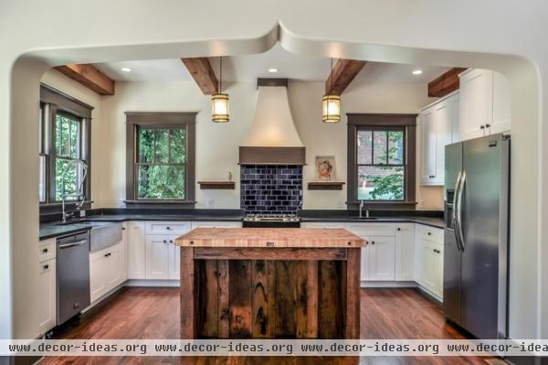 craftsman kitchen by Marcelle Guilbeau, Interior Designer