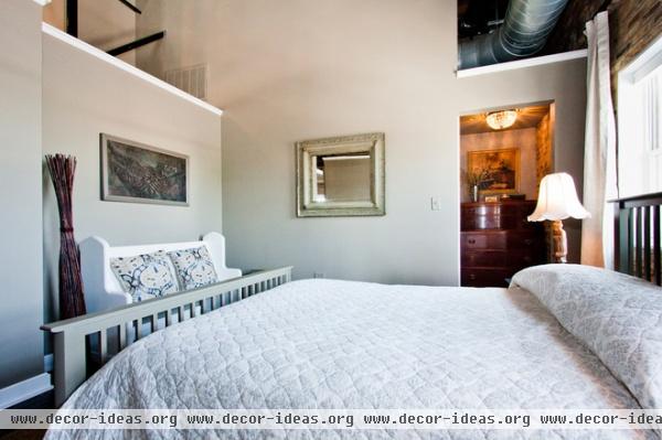 industrial bedroom Madison Street Loft