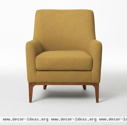 contemporary armchairs by West Elm