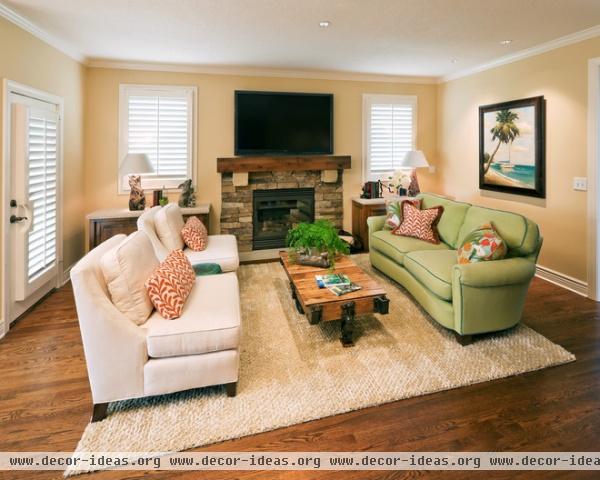 contemporary living room by Becky Berg Design