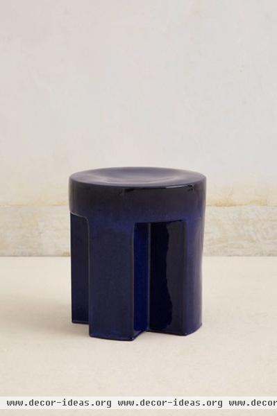 contemporary ottomans and cubes by Anthropologie