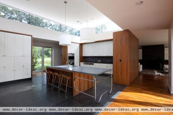 modern kitchen by SchappacherWhite Architecture D.P.C.