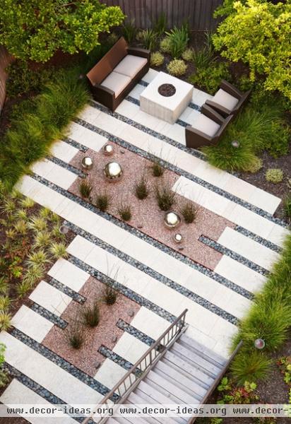 contemporary patio by Arterra LLP Landscape Architects