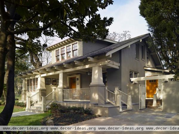 craftsman exterior by Moore Architects, PC