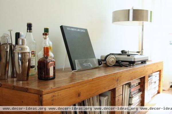 eclectic living room by Holly Marder