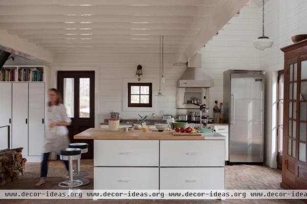 rustic kitchen by Jean Longpré