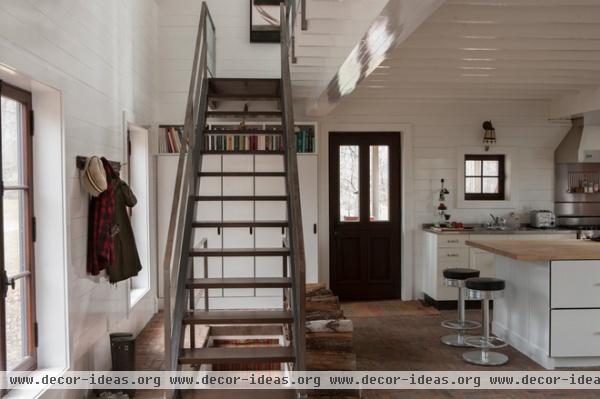 rustic staircase by Jean Longpré