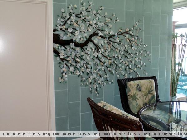 traditional dining room by Designer Glass Mosaics