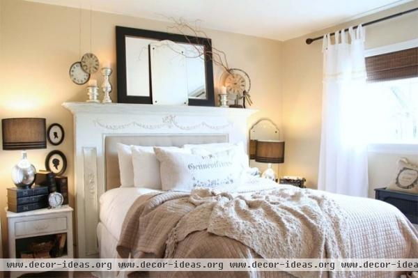 traditional bedroom by The Old Painted Cottage