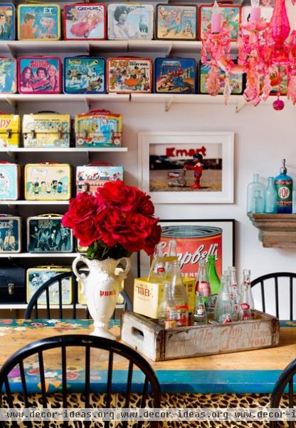 eclectic dining room by Rikki Snyder