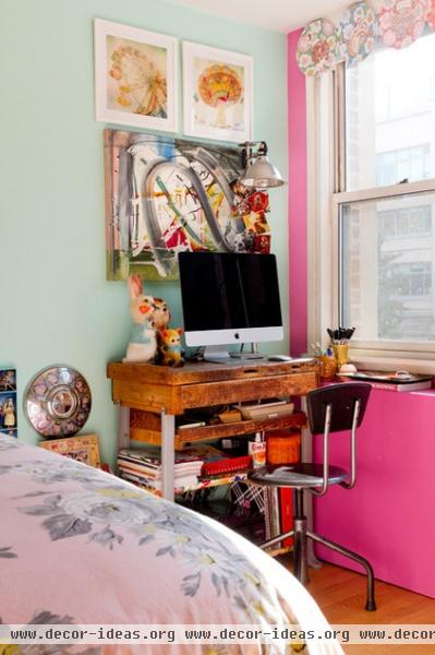 eclectic bedroom by Rikki Snyder