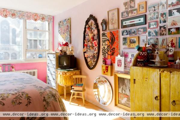 eclectic bedroom by Rikki Snyder