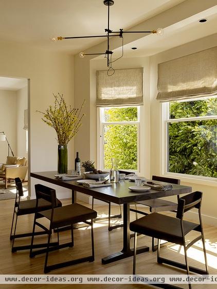 contemporary dining room by Jute Interior Design