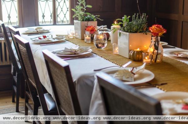 traditional dining room by Alex Amend Photography