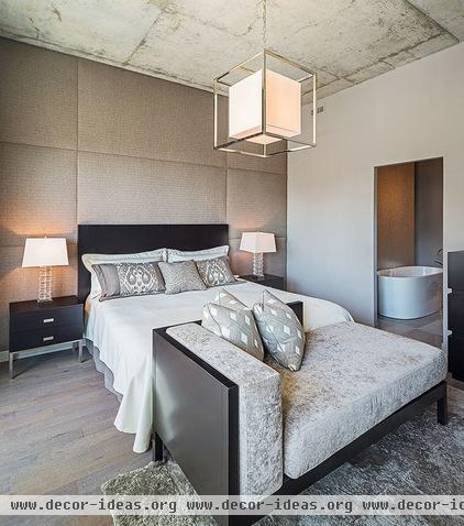 contemporary bedroom by Peter A. Sellar - Architectural Photographer