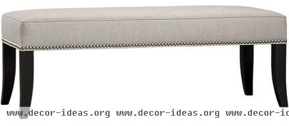 modern bedroom benches by Crate&Barrel