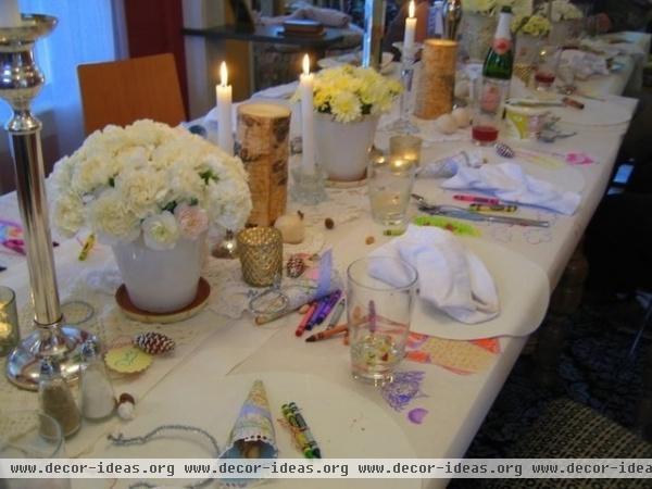 traditional dining room Thanksgiving Tablescape