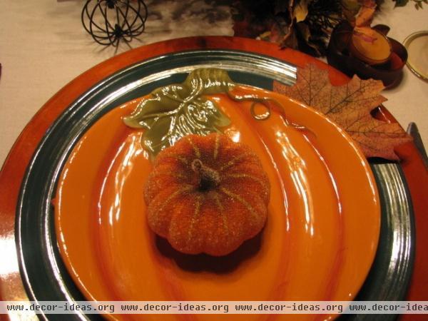 dining room Thanksgiving Tablescape