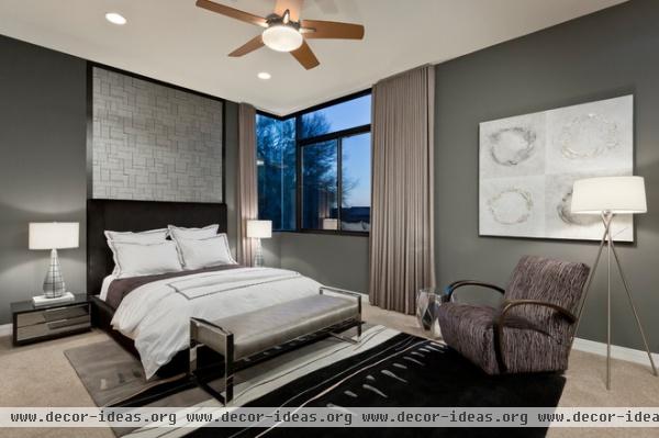 contemporary bedroom by Chris Jovanelly Interior Design