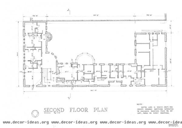 traditional floor plan John J. Glessner House