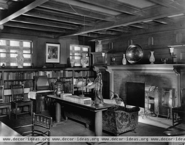 traditional home office John J. Glessner House