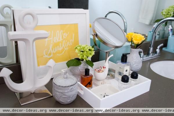 eclectic bathroom by Angela Flournoy