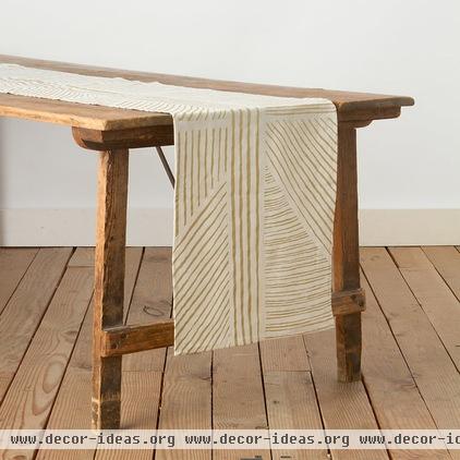 contemporary table linens by Terrain