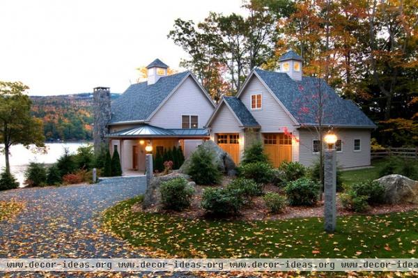 traditional exterior by Bonin Architects &  Associates