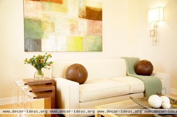 contemporary living room by Lori Dennis, ASID, LEED AP