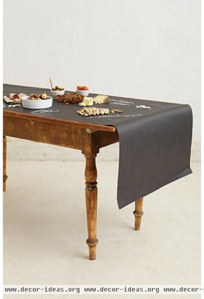 eclectic table linens by Anthropologie