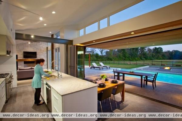 contemporary kitchen by Drawing Dept