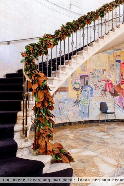 eclectic staircase by Rikki Snyder